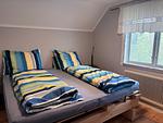 Gemütliches Schlafzimmer im Nordic Haven in Dalarna - Nordic Haven - Top-Hundeurlaub