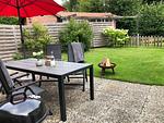 Terrasse - Krischan - Ruhige Ferienwohnung unweit vom Meer - Top-Hundeurlaub