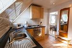 Küche / Küchenzeile - Appartement Pusteblume - Top-Hundeurlaub