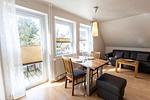 Wohnzimmer - Appartement Pusteblume - Top-Hundeurlaub