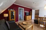 Wohnzimmer - Appartement Pusteblume - Top-Hundeurlaub