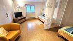Wohnzimmer - Ferienwohnung "zur Amper" - Top-Hundeurlaub