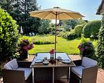 Terrasse - Ferienwohnung Fabian - Top-Hundeurlaub