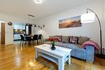 Wohnzimmer - Ferienwohnung 4 - Top-Hundeurlaub