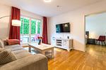Wohnzimmer - Ferienwohnung 4 - Top-Hundeurlaub