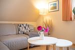 Wohnzimmer - Ferienwohnung Sonnenstrahl St. Peter- Ording - Top-Hundeurlaub