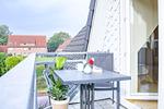 Balkon - Ferienwohnung Sonnenstrahl St. Peter- Ording - Top-Hundeurlaub