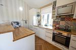Küche / Küchenzeile - Haus Lillemor Wohnung 1 - Top-Hundeurlaub