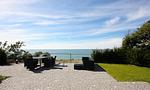 Terrasse mit Meerblick und Sitzgelegenheiten - Windeck - Top-Hundeurlaub