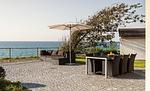 Terrasse mit Essbereich und Meerblick - Windeck - Top-Hundeurlaub