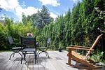 Gemütliche Terrasse mit Blick ins Grüne - Sonnenwieck 02 - Top-Hundeurlaub