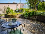 toller Terrassenbereich im Garten - Giardino - Top-Hundeurlaub