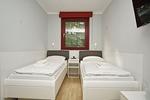 Schlafzimmer - FeWo 202: ruhige und idyllische Lage - Top-Hundeurlaub