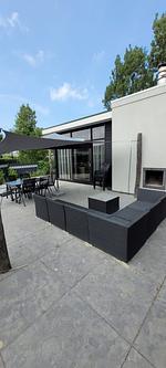 Chalet Strand Oase mit Zaun & Sichtschutz J281 - Top-Hundeurlaub