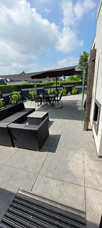 Chalet Strand Oase mit Zaun & Sichtschutz J281 - Top-Hundeurlaub