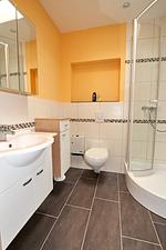 Badezimmer - Haus Scholle - Top-Hundeurlaub