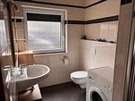 Badezimmer mit Dusche im wrho12, Haus Lea in Wremen - In der Hofe 12 - Haus Lea - Top-Hundeurlaub