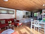 Wohnzimmer - Stuga Trollsjö - Top-Hundeurlaub