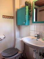 Badezimmer mit Dusche und WC in der Stuga Trollsjö - Stuga Trollsjö - Top-Hundeurlaub