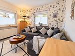 Wohnzimmer - Apartment Robbenstube - Top-Hundeurlaub