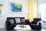 Wohnzimmer - D-11 Penthouse - Top-Hundeurlaub