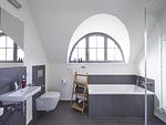 Badezimmer - Luxus Reetdachvilla mit 3 Schlafzimmern, Sauna und Kamin (E20) - Top-Hundeurlaub