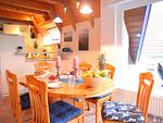 Wohnzimmer - Ferienhaus "MoinMoin" - Top-Hundeurlaub