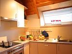 Küche / Küchenzeile - Ferienhaus "MoinMoin" - Top-Hundeurlaub