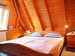 Schlafzimmer - Ferienhaus "MoinMoin" - Top-Hundeurlaub