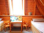 Schlafzimmer - Ferienhaus "MoinMoin" - Top-Hundeurlaub