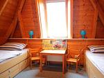 Schlafzimmer - Ferienhaus "MoinMoin" - Top-Hundeurlaub