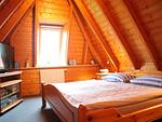 Schlafzimmer - Ferienhaus "MoinMoin" - Top-Hundeurlaub