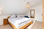 Schlafzimmer - Ferienhaus Stangenberg Bucht - Top-Hundeurlaub
