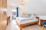 Schlafzimmer - Ferienhaus Stangenberg Bucht - Top-Hundeurlaub