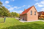 Fassade / Eingang - Ferienhaus Stangenberg Bucht - Top-Hundeurlaub