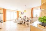 Wohnzimmer - BS 3 Ferienwohnung Meeresbrise St. Peter- Ording - Top-Hundeurlaub