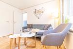 Wohnzimmer - BS 1 FW Strandperle St. Peter- Ording - Top-Hundeurlaub