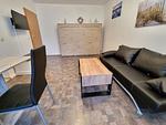 Wohnzimmer - Appartementanlage Dünengarten Fewo 45 - 33 - Top-Hundeurlaub