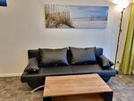 Wohnzimmer - Appartementanlage Dünengarten Fewo 45 - 33 - Top-Hundeurlaub