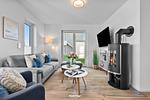 Kamin-/Ofen - Ferienwohnung Tortuga Olpenitz - Top-Hundeurlaub