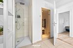 Badezimmer - Ferienwohnung Tortuga Olpenitz - Top-Hundeurlaub