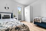Schlafzimmer - Ferienwohnung Tortuga Olpenitz - Top-Hundeurlaub