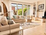 Wohnzimmer - Haus Nordsee - Top-Hundeurlaub