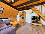 Wohnzimmer - Ferienhaus MAJA - Top-Hundeurlaub