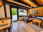Wohnzimmer - Ferienhaus MAJA - Top-Hundeurlaub