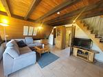 Wohnzimmer - Ferienhaus BIENE - Top-Hundeurlaub