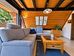 Wohnzimmer - Ferienhaus BIENE - Top-Hundeurlaub