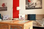 Wohnzimmer - Mountain Lodge - Top-Hundeurlaub