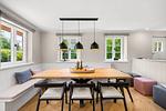 Wohnzimmer - Ferienhaus Dröm Hus Archsum auf Sylt - Top-Hundeurlaub