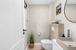 Gäste-WC - Ferienhaus Dröm Hus Archsum auf Sylt - Top-Hundeurlaub